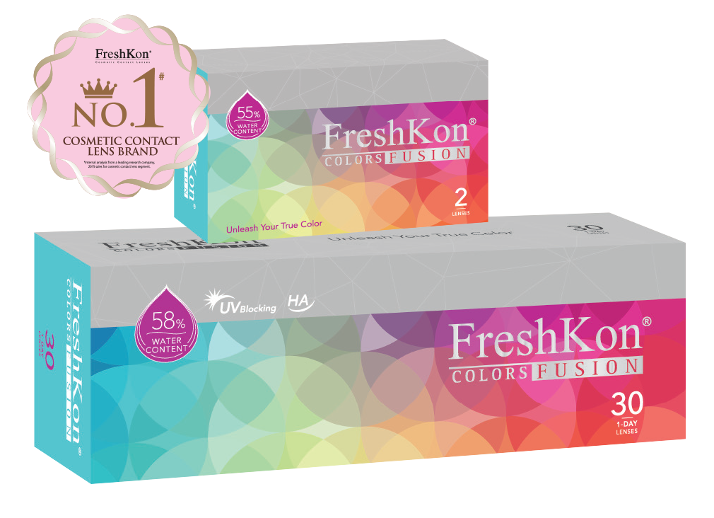 Freshkon Color Fusion One Day Color Contact lens I CONTACTLENSXCHANGE ...